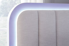 Jarlee - Upholstered Panel Bed