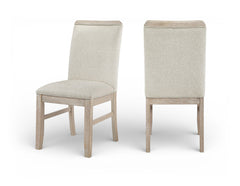 Ananda - Fabric Upholstered Dining Chair (Set of 2)