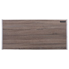 Finis - Writing Desk With USB - Weathered Oak & Chrome