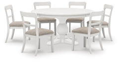 Greddinton - Round Dining Table Set