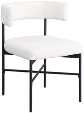 Rivage - Durable Dining Chair With Black Frame (Set of 2)