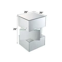 Dominic - 20" End Table - Mirrored