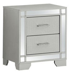 Madison - Nightstand - Silver Champagne