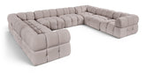 Orin - Sofá seccional modular de 8 piezas (4 sillones modulares, 4 sillones de esquina)