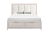 Mariah - Queen Bed - Beige