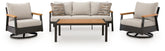 Carmel Highlands - Sofa, Chairs, Table Set (Set of 4) - Dark Brown