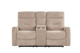 Paterson - Loveseat With Console - Beige