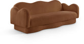 Bloom - Teddy Fabric Sofa - Saddle