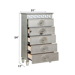 Varian - Chest - Silver & Mirrored
