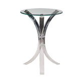 Emmett Clear Side Table - MyWaynesHome #