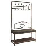 Francesca Brown Hall Tree - MyWaynesHome #