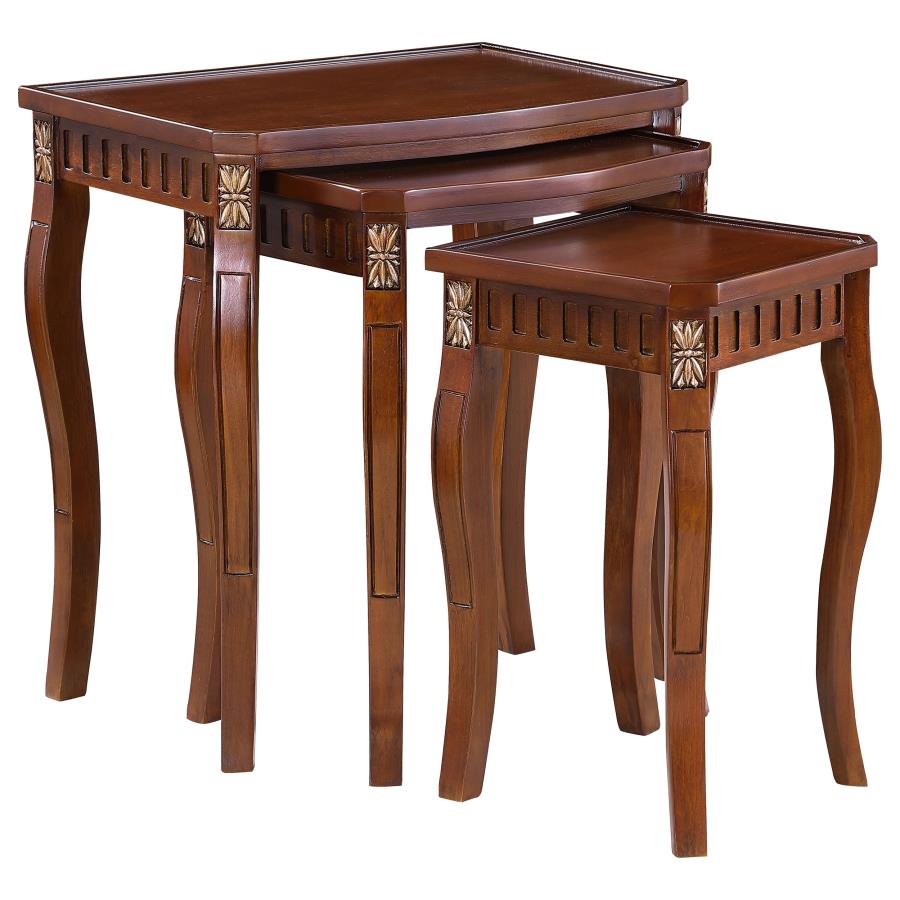 Daphne Brown 3 Pc Nesting Table - MyWaynesHome #