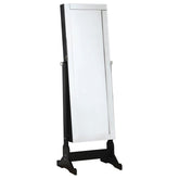 Cortez Black Jewelry Cheval Mirror - MyWaynesHome #