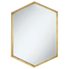 Bledel Gold Wall Mirror - MyWaynesHome #