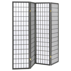 Roberto Grey 4 Panel Room Divider - MyWaynesHome #