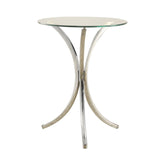 Eloise Silver Side Table - MyWaynesHome #