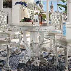 Dresden - 48" Counter Height Table - Bone White
