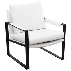 Rosalind White Accent Chair - MyWaynesHome #