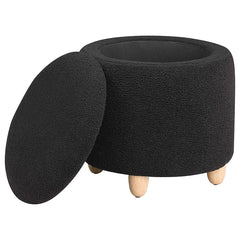 Black Ottoman - MyWaynesHome #