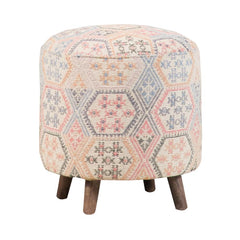 Naomi Pink Accent Stool - MyWaynesHome #