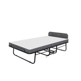 Vito - Double Size Folding Bed - Dark Gray / White