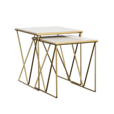 Bette Gold 2 Pc Nesting Table - MyWaynesHome #