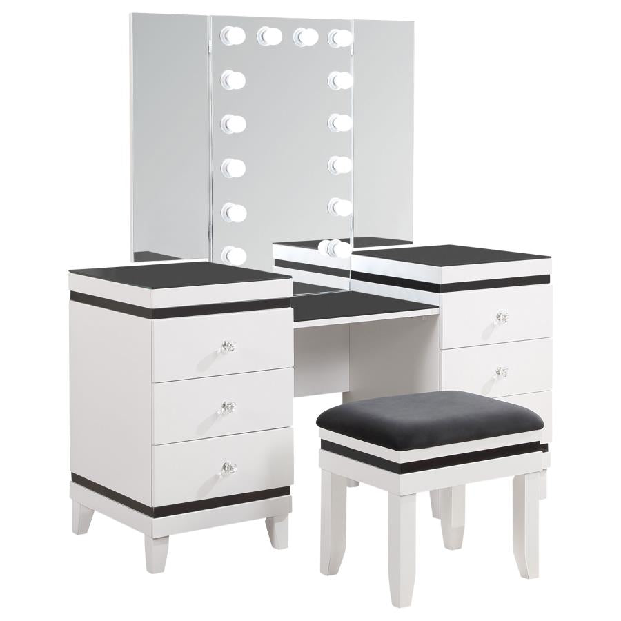 Talei Black Vanity Set - MyWaynesHome #