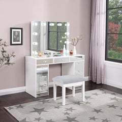 Regina White Vanity Set - MyWaynesHome #