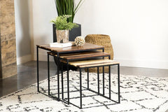 Belcourt Brown 3 Pc Nesting Table - MyWaynesHome #