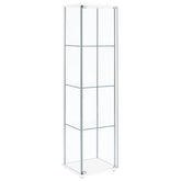 Bellatrix White Curio Cabinet - MyWaynesHome #