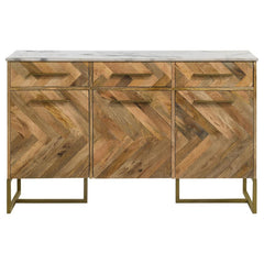 Keaton Brown Accent Cabinet - MyWaynesHome #