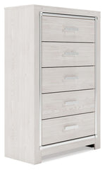 Altyra - Five Drawer Chest - White