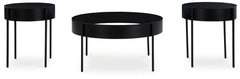 Ardoline - Occasional Table Set (Set of 3) - Black