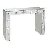 Hessa - Console Table - Mirrored & Faux Rhinestone