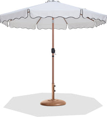 Amalfi - Patio Umbrella - Light Brown Base / Light Brown Pole