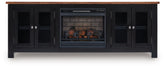 Wildenauer - 76" TV Stand With Electric Fireplace