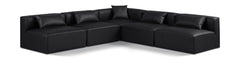 Cube - 5 Piece Modular Corner Armless Sectional