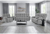 U6000 - Reclining Sofa / Console Reclining Loveseat - Smoke