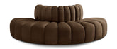 Arc - Velvet 4 Piece Modular Sofa