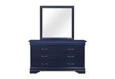 Charlie - Dresser With LED - Blue