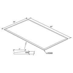 Clear Glass Top - MyWaynesHome #