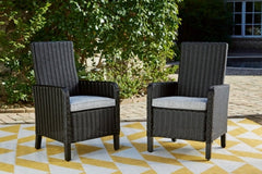 Beachcroft Outdoor Arm Chair with Cushion (Set of 2) - MyWaynesHome #