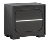 Wave - Nightstand - Wenge