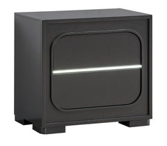 Wave - Nightstand - Wenge
