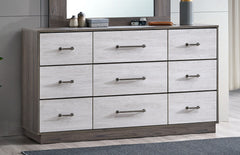 Aberdeen - Dresser - Gray / Oak