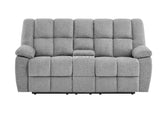 U6000 - Console Reclining Loveseat - Smoke