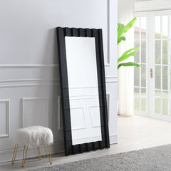 Dara - Floor Mirror - Black