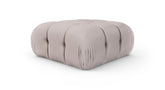 Orin - Velvet Performance Fabric Upholstered Modular Ottoman