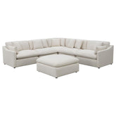 Hobson - Upholstered Modular Sectional Sofa With Ottoman