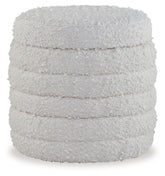 Duntler - Storage Ottoman - Ivory